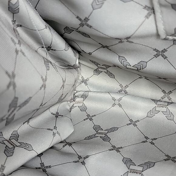 Aimee Kestenberg Black Nylon Shoulder Bag Double Handle Purse Travel Heston Bag - Picture 12 of 16